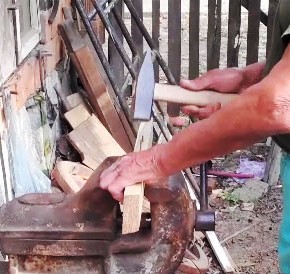 Assembling wood without glue